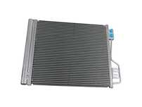 Condensator climatizare Smart Fortwo Brabus; ForTwo CabRio (W451), 01.2008-2014, motor 1.0 T, 72 kw benzina, cutie automata, full aluminiu brazat, 450(415)x385x12 mm, cu uscator si filtru integrat