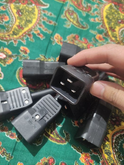 Разъем c19 мама 7 штук