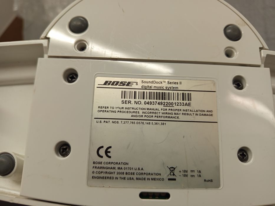 Bose Sounddock series II iPod