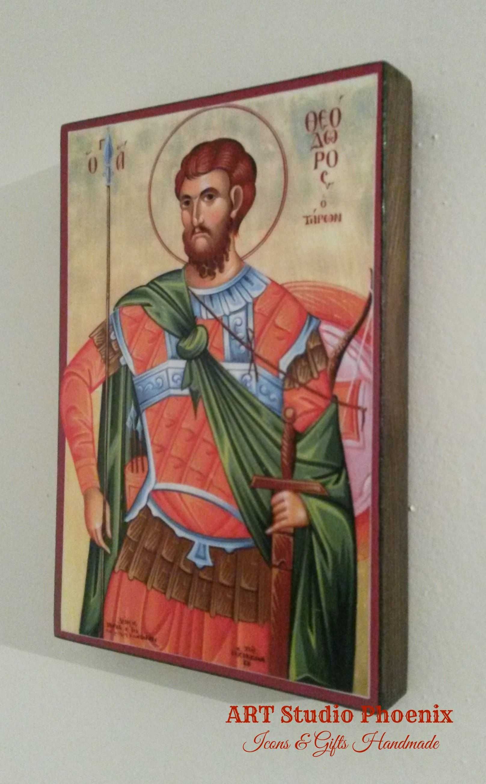 Икона на Свети Теодор Тирон icona Sveti Teodor Tiron