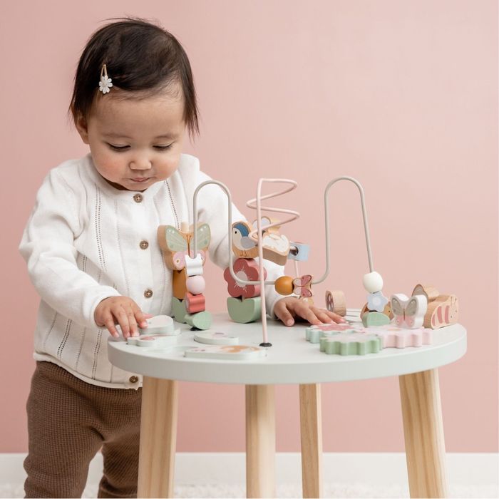 Маса за занимания Flowers & Butterflies, Little Dutch