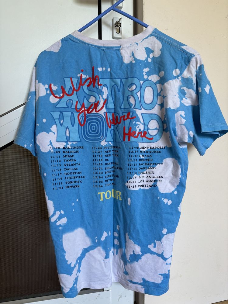 Travis Scott Astroworld tour shirt