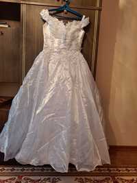 Свадебное платье, 12 000тг, ПРОДАМ