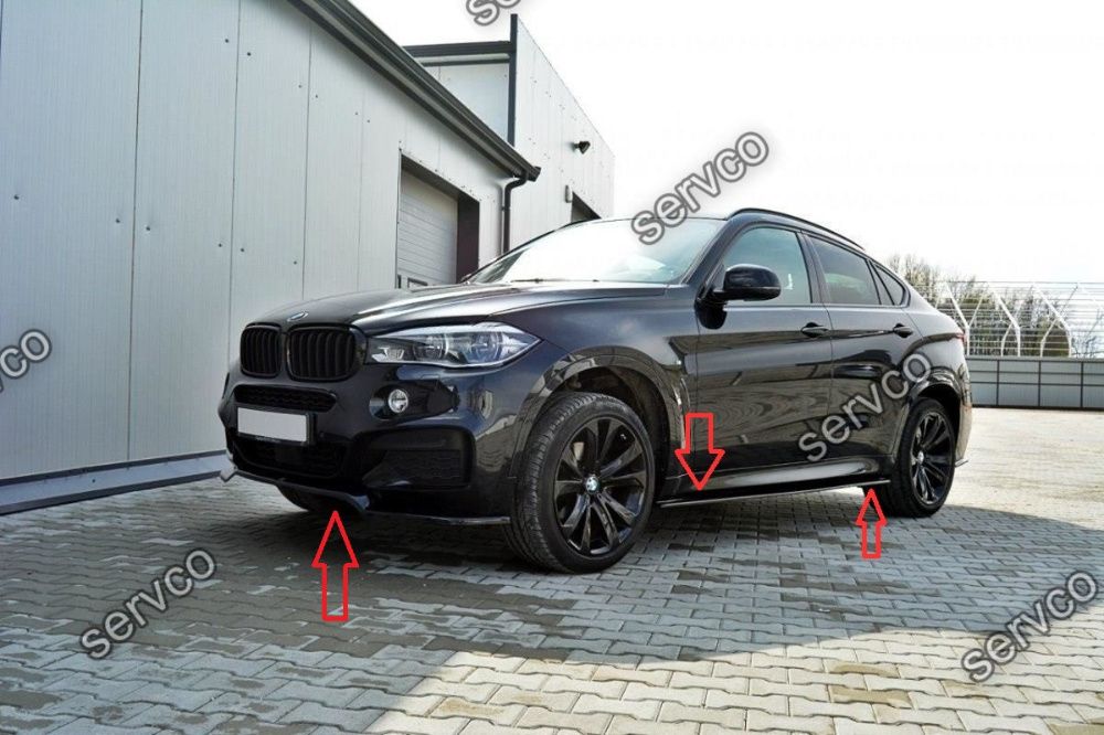BodyKit tuning BMW X6 F16 M pack pachet 2015- v1 Maxton Design