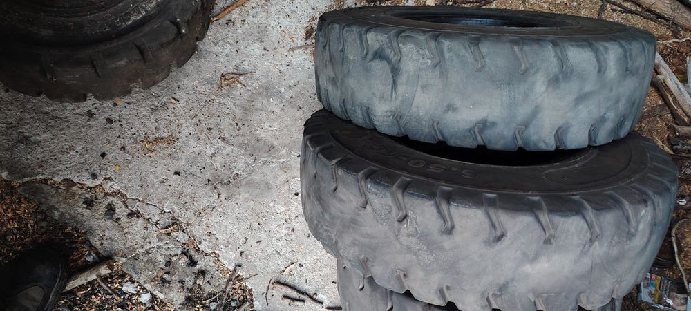 Гуми за мотокар супер еластични 28+9+15 2бр и6•50+10 2бр