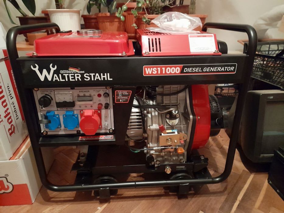 Walter Stahl WS11000 Чисто Нов Дизелов Генератор