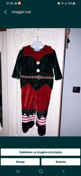 Costum spiriduș 6-12 luni