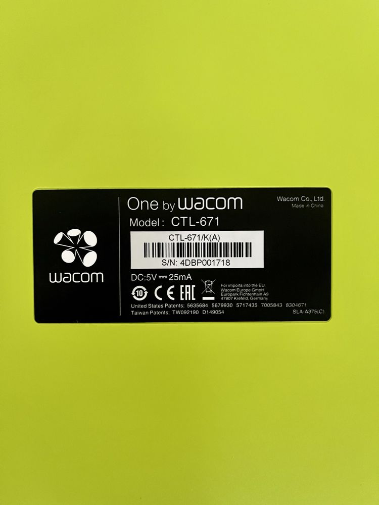 Графический планшет Wacom