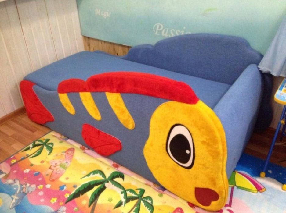 Детский диван рыбка