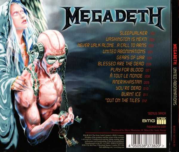 CD Megadeth - United Abominations 2007