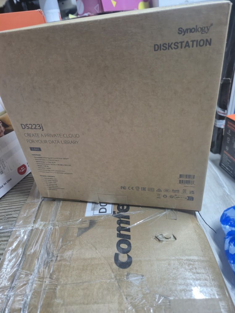 DiskStation DS223jмрежово устройство за съхранение на данни (NAS),