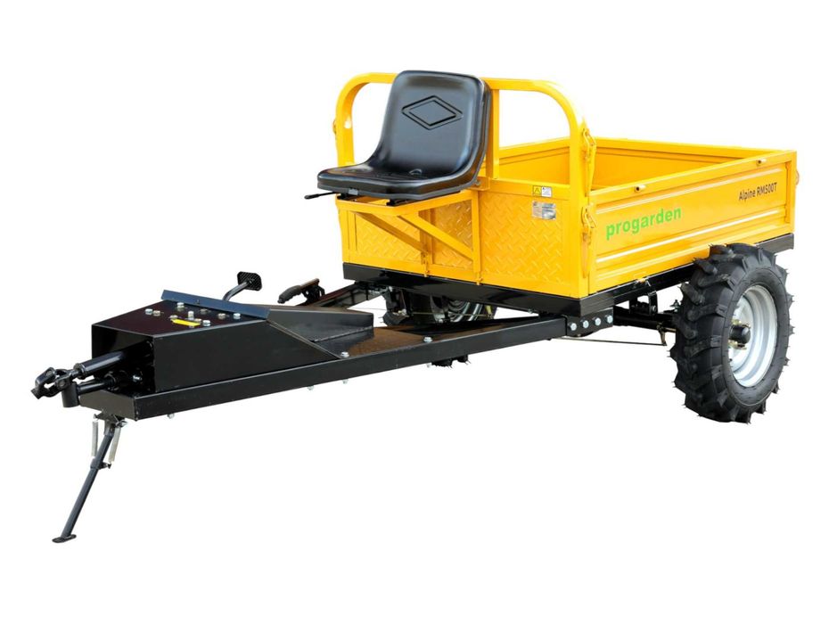 Motocultor cu tractiune 4x4 Progarden Campo 1873 Alpine, 18CP, benzina