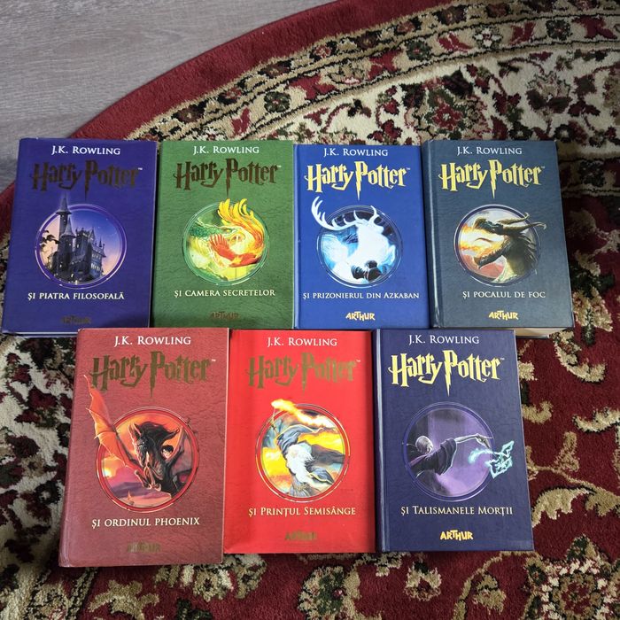 Colectia completa Harry Potter, editura Arthur, in conditii excelente