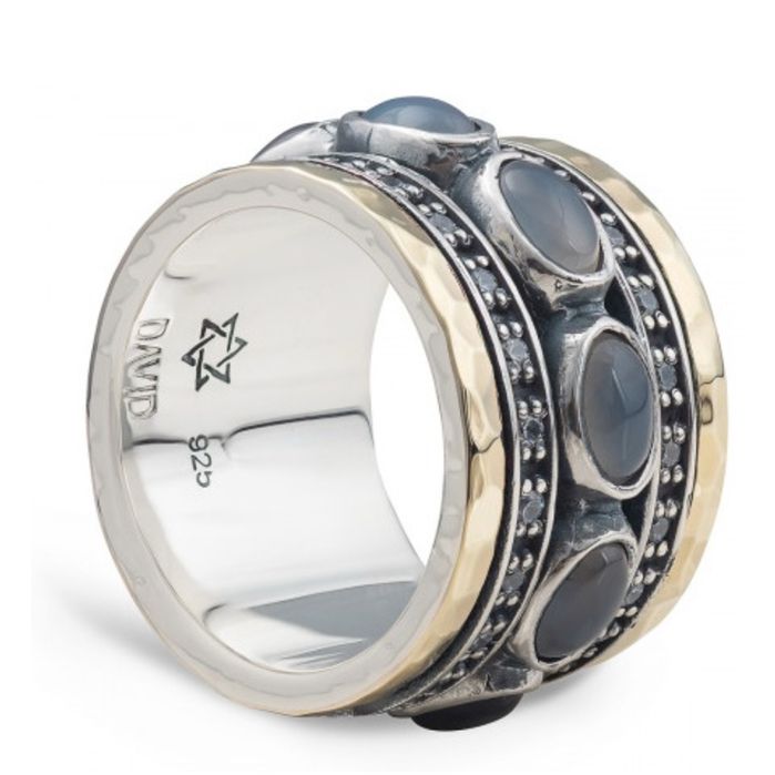 Кольцо DAVID (оригинал) с крутящимся механизмом.