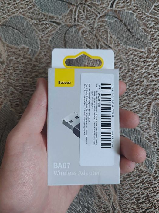 Продается блютуз адаптер Baseus