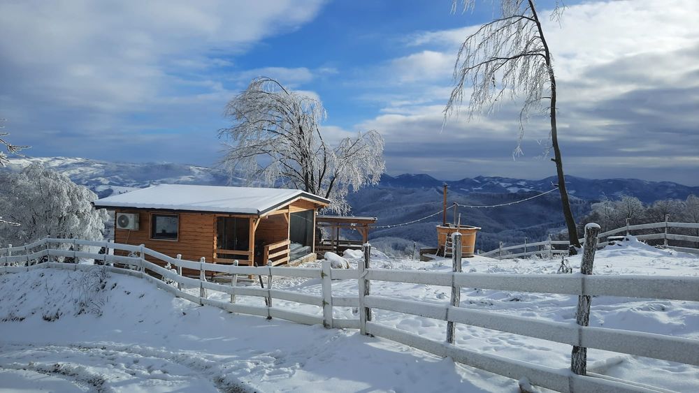 Cabana de inchiriat cu ciubar Everest View in inima Apusenilor