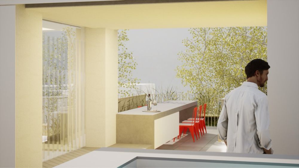 Vand teren cu AC 6 aparatmante de lux zorilor