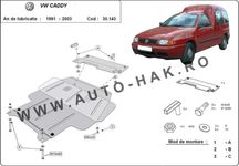 Scut motor metalic VW Caddy 1991-2004