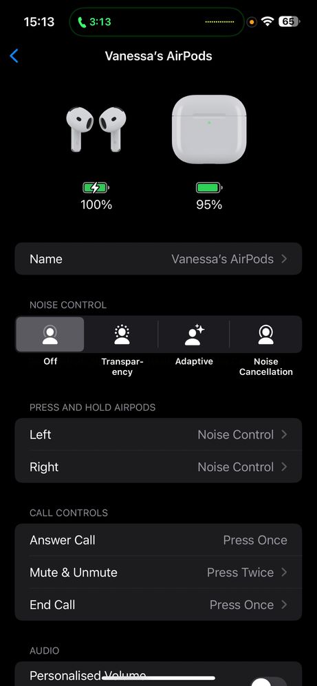 ОРИГИНАЛ Apple AirPods 4 with Active Noise Cancellation