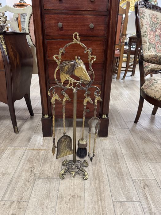 Set ustensile semineu din bronz