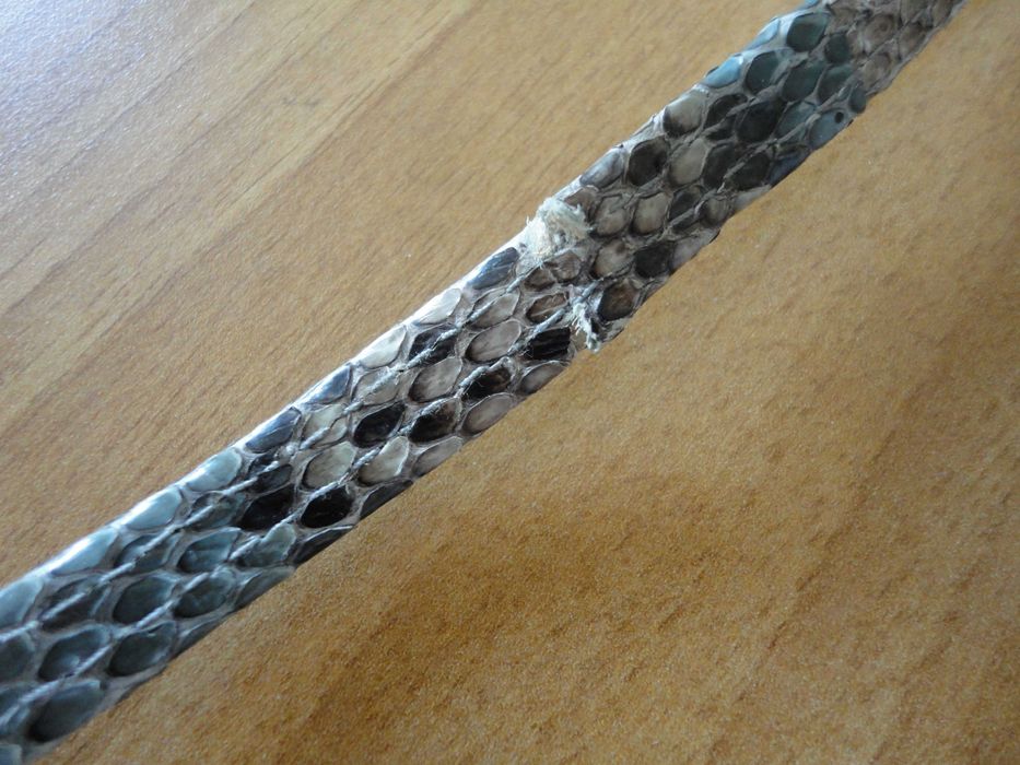 100% змийска кожа/испанска чанта