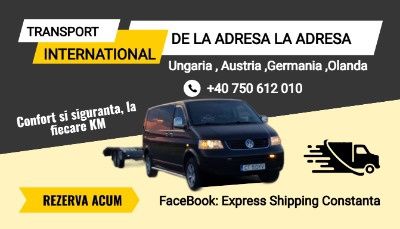 Firma de transport internațional Express Shipping Constanța