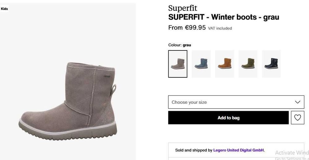 Нови  обувки/боти/ботуши Camper, Superfit - н. 33
