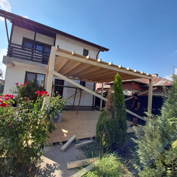 Executam Terase și Foisoare din lemn Pergole