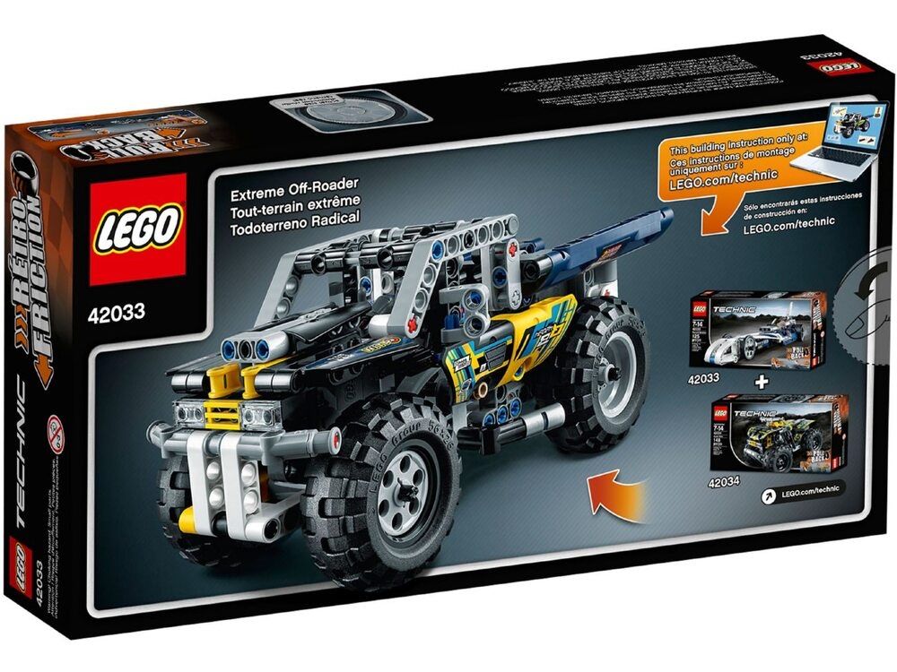 Продам вместе Lego Technic 42033 и 42034