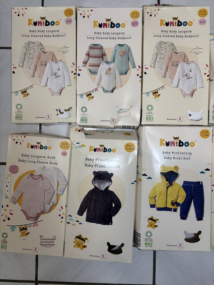Kuniboo бебешки дрехи от 0 до 24 м