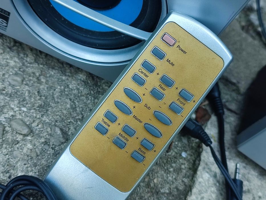 Boxe 5.1 Bass Computer Casă+ telecomandă