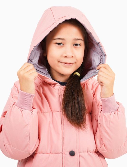 Детский пуховик куртка 2-6 лет детская зимняя для девочек