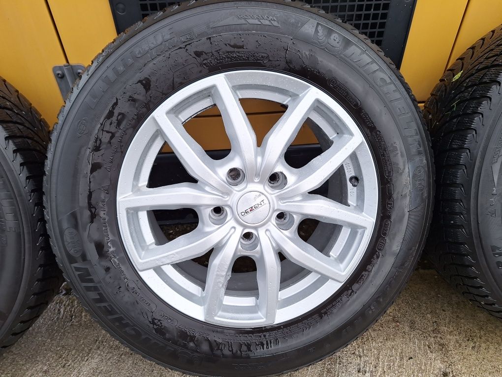 Set roti pt SUV cu jante aliaj și anvelope de iarna Michelin 17"