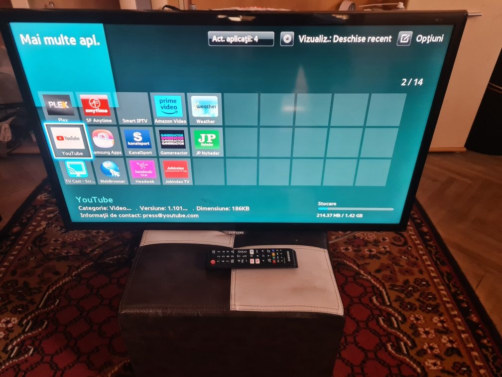 Vând smart tv Sony 110cm
