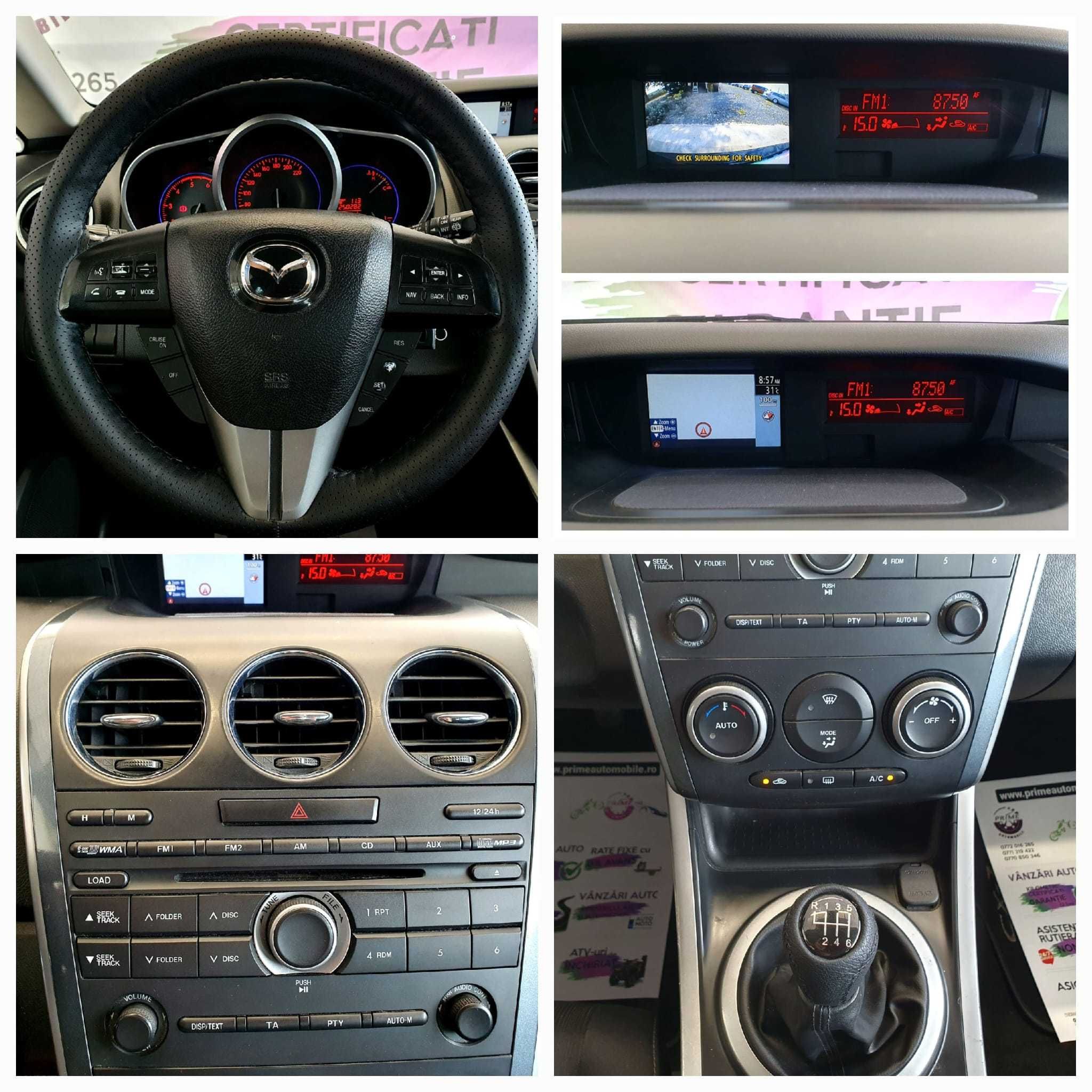 Mazda CX7 Challenge 4x4/Revizie ulei+filtre/Navi/Incalzire scaun/Pilot
