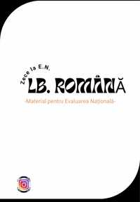 Materiale pt Evaluarea Națională lb. Română