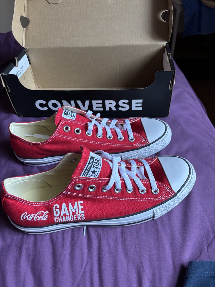 Adidasi Converse All star red
