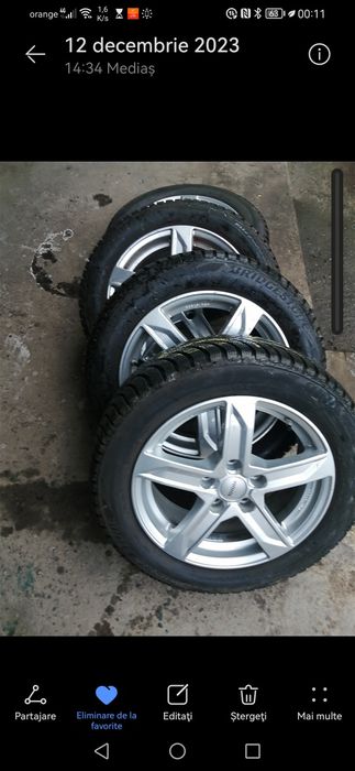 Vând ROTI TOYOTA originale R16