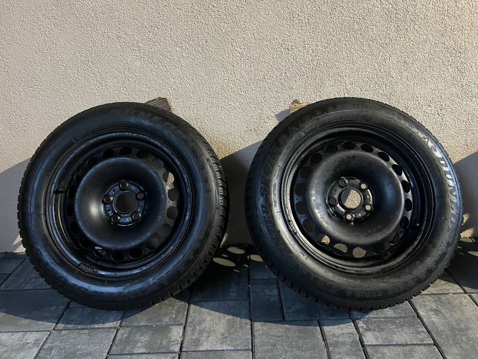 Jante tabla Skoda-Golf cu cauciucuri iarnă 205/60/R16 3 perechi