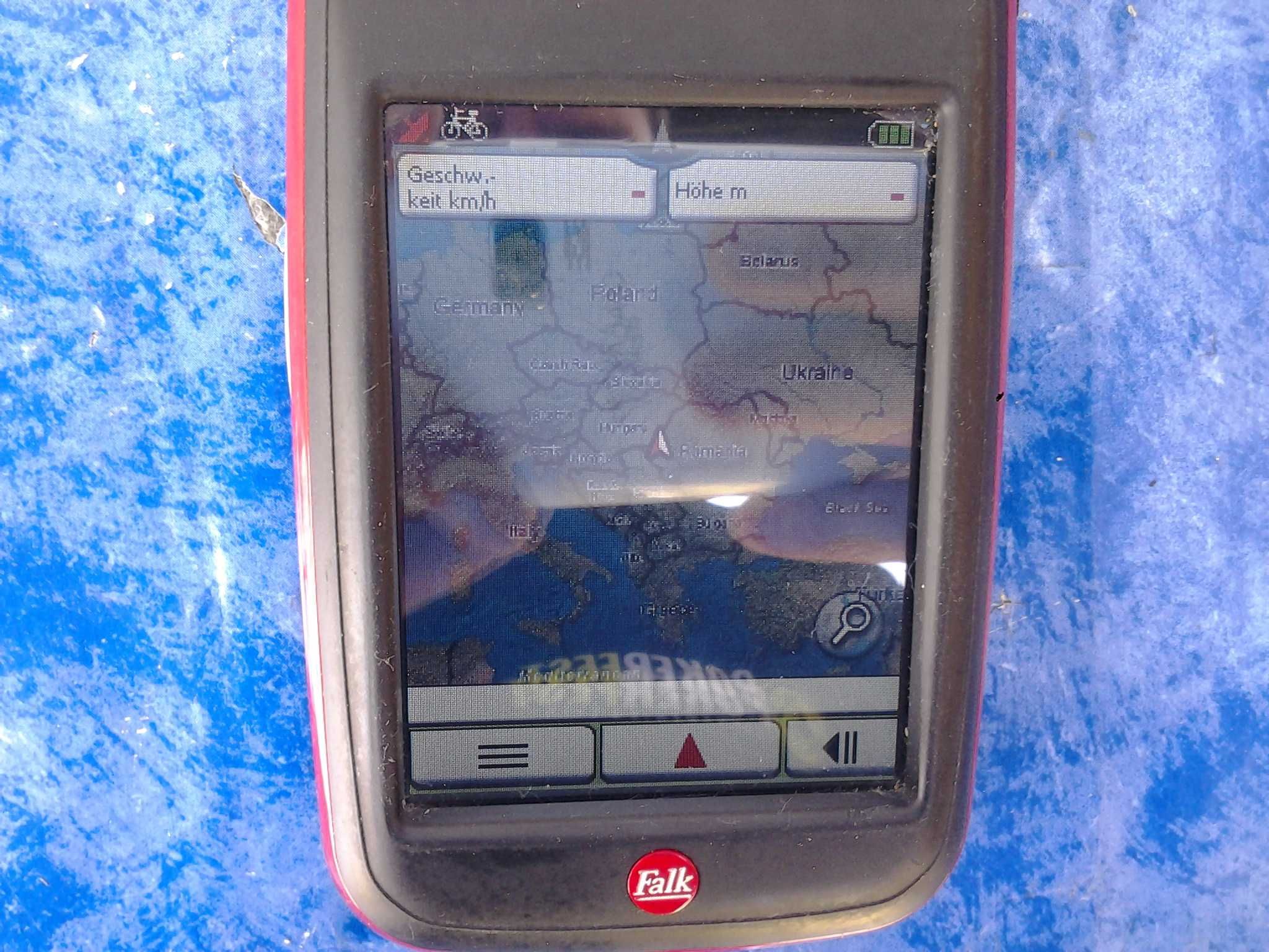 GPS Falk Tiger Geo, Geocaching, Drumeții Europa, ciclisti