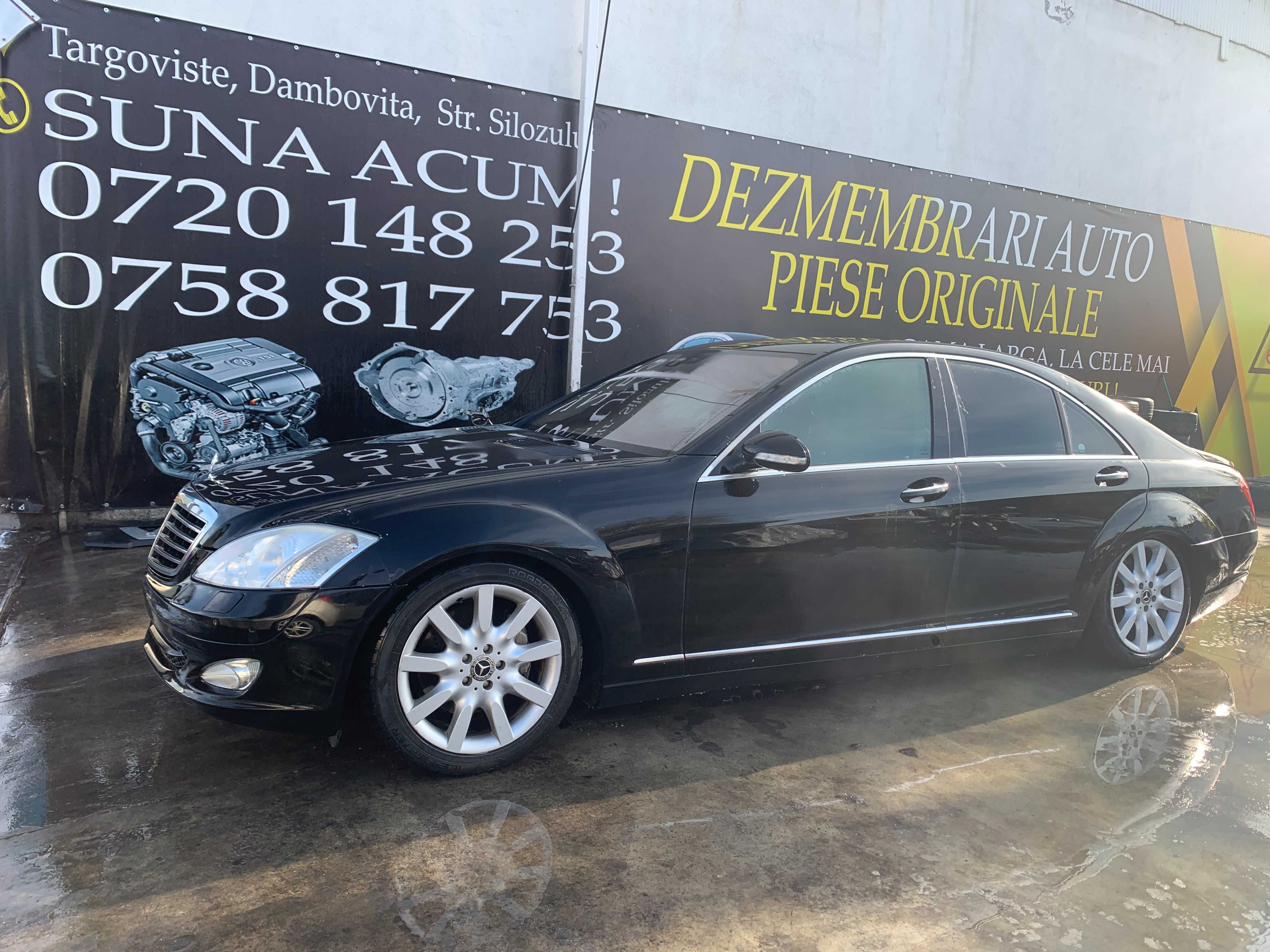 Dezmembrez mercedes s class w221 s320D/far w221/bara w221/capota/