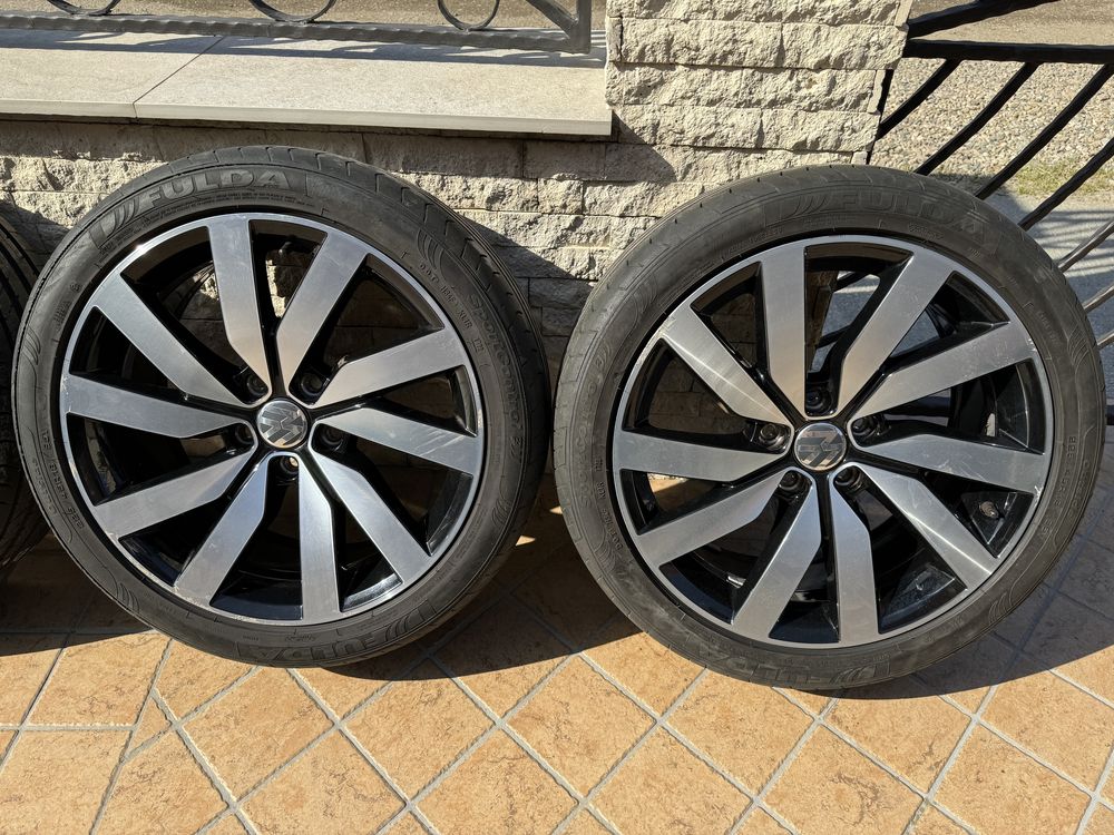 Jante originale VW Sharan Touran Passat 18” bicolore Alhambra