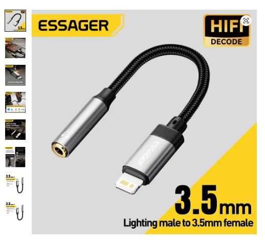 Цифров ДАК DAC за телефон Android Iphone