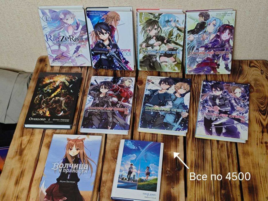 Ранобэ и Манга разные