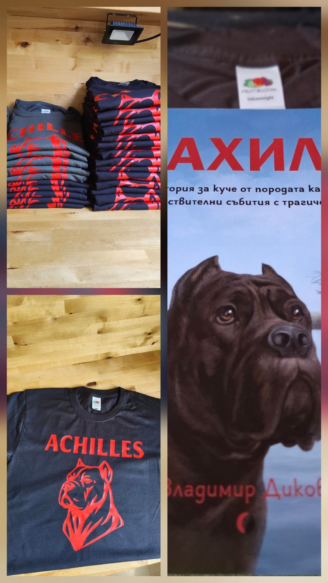 Книга "АХИЛ" – Истинска история за вярност и приятелство