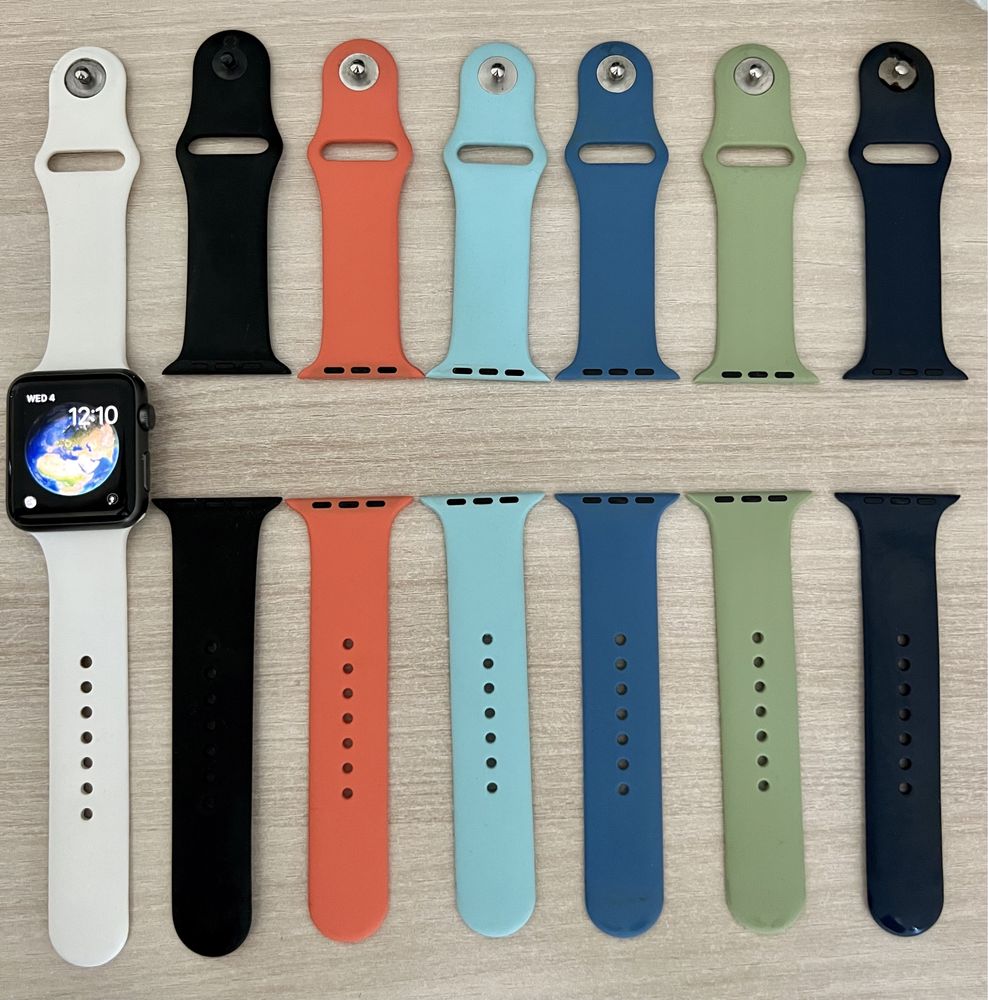 Apple Watch + bratari colorate