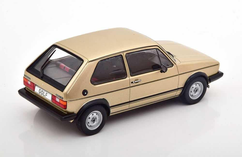 Macheta VW Golf 1 GTI 1979 bej metalic gold - Whitebox 1/24