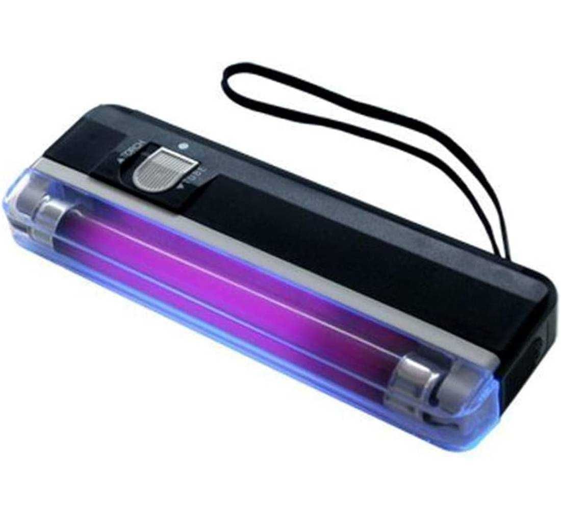 Детектор за пари DL-01, банкноти, UV фенер, 4xAA, 1,5VDC, 4W