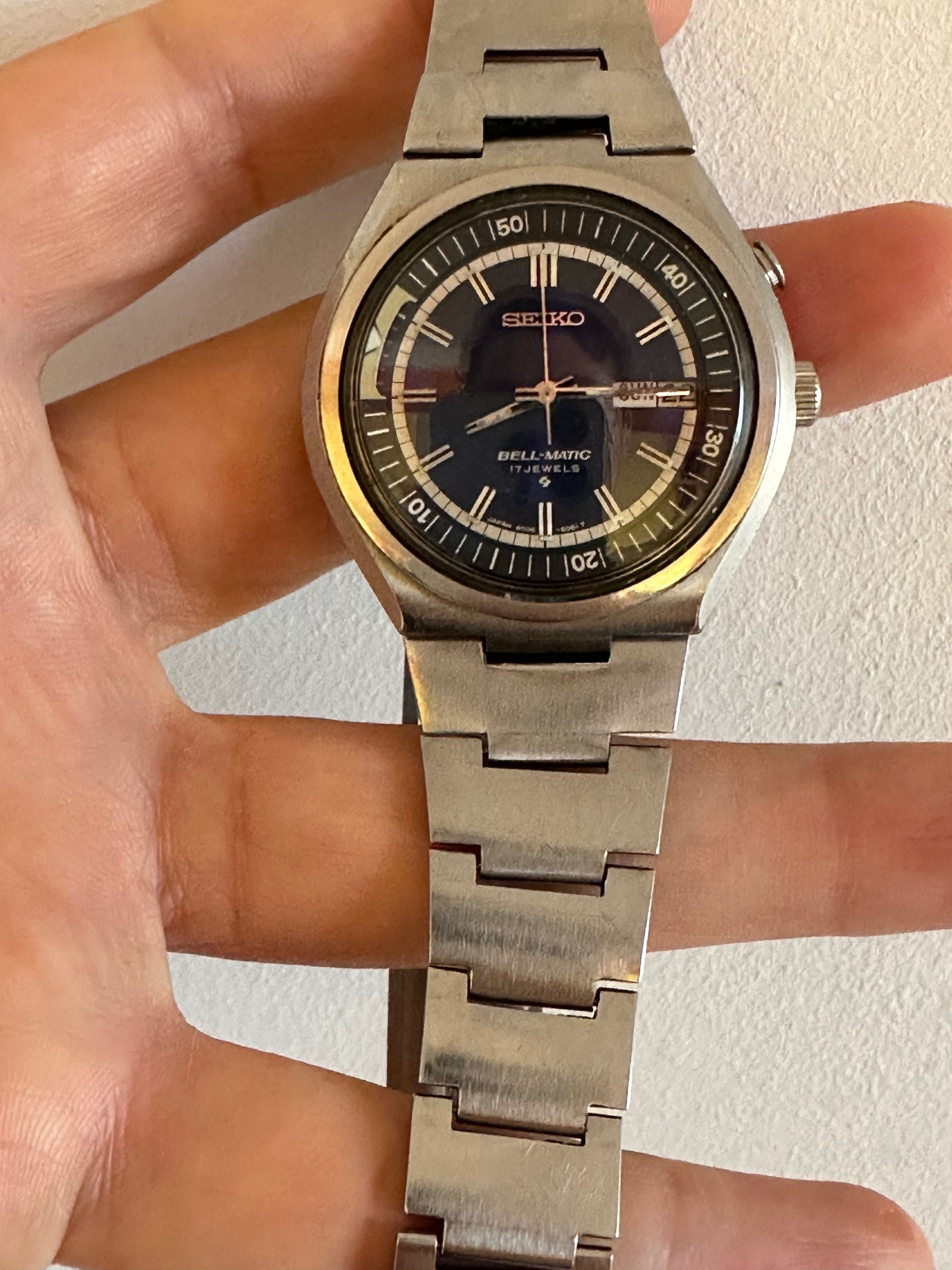 Seiko Bellmatic - 70s. Blue eye