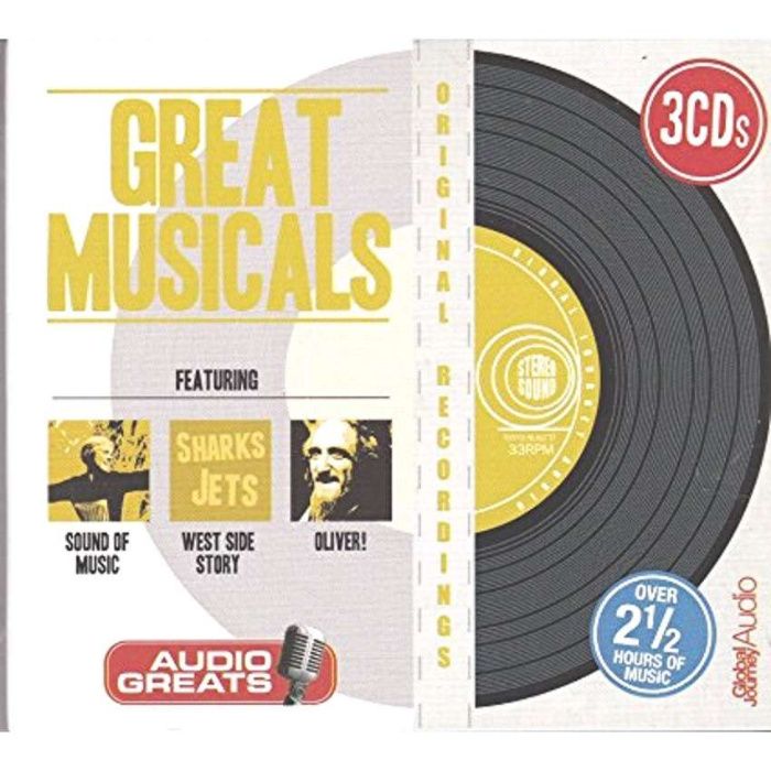 Set 3 CD originale sigilate Great Musicals